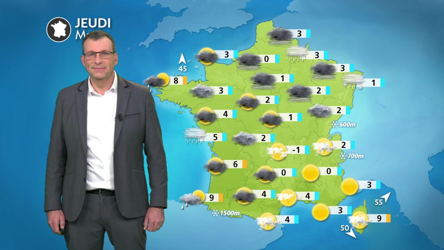 Prévisions météo pour demain au Maroc